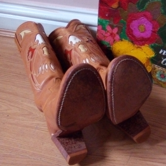 Vintage Miss Capezio Cowboy/'Boho Boots - Picture 7 of 9